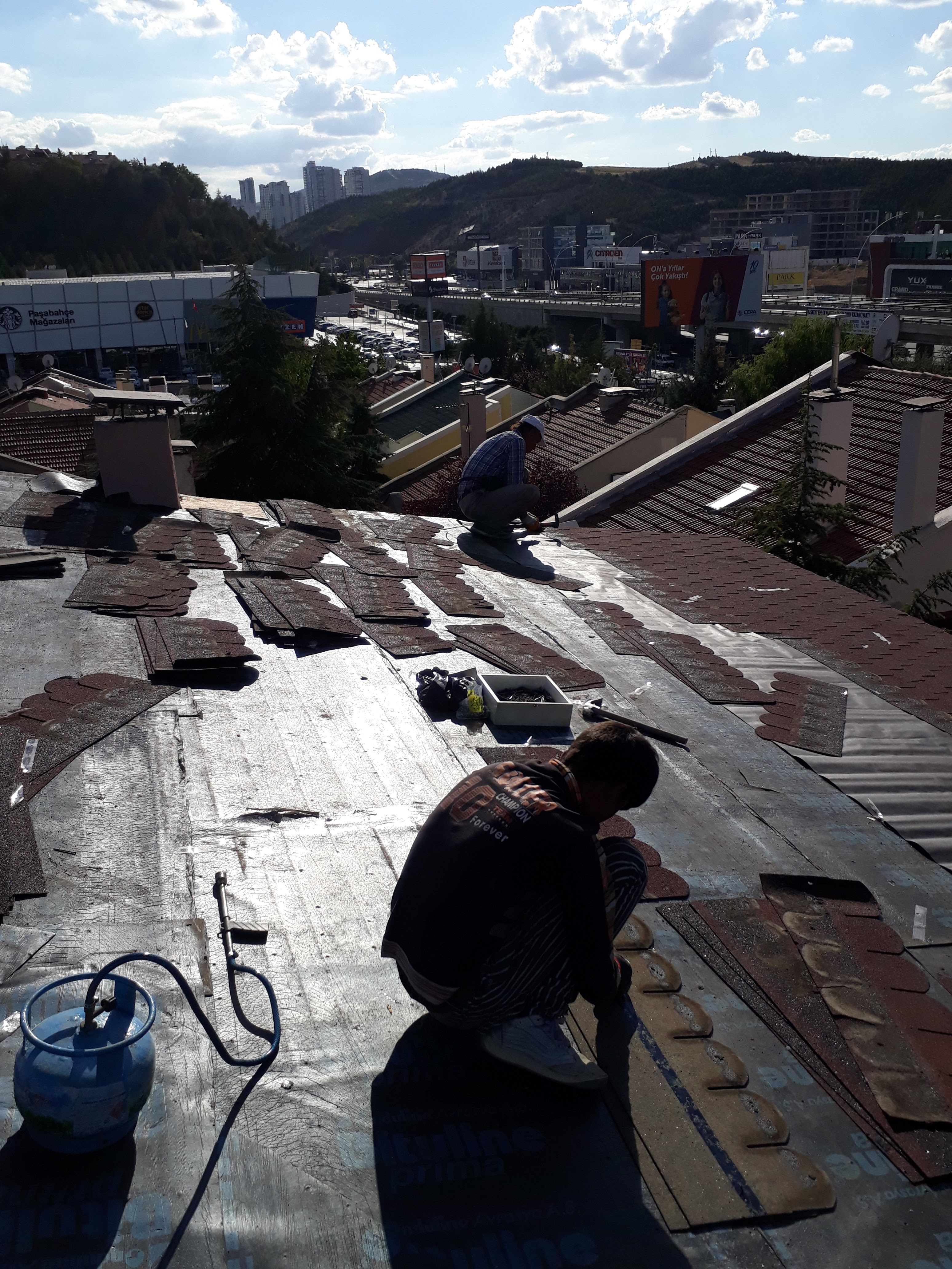 McAllen Professional Roof Repair and Shingle Installation Before and After