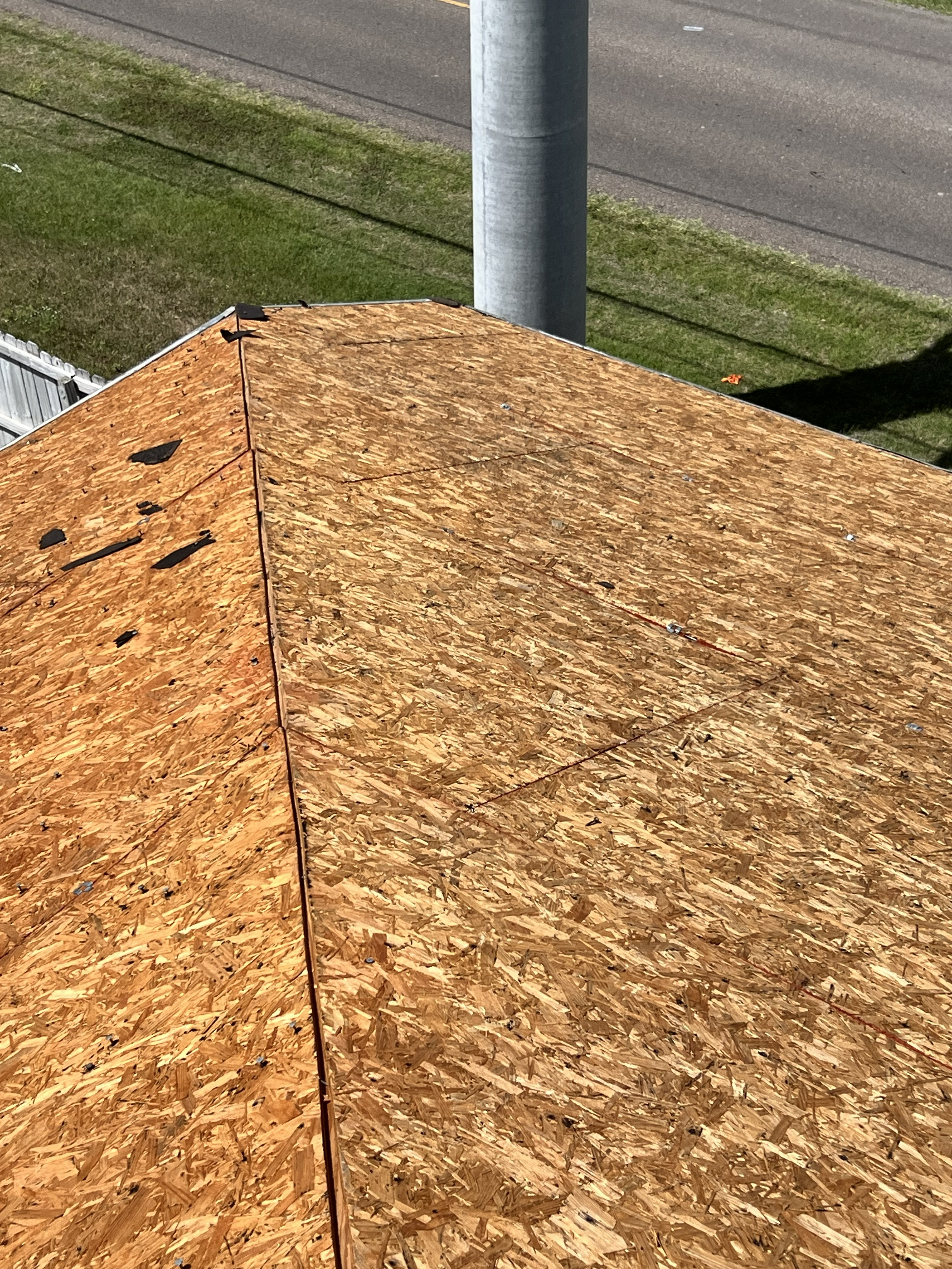 McAllen TX Patio Cover and Roof Shingle Installation Before and After