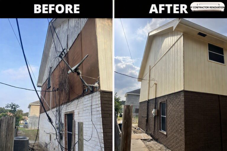 Professional interior and exterior house painting and residential renovation services in McAllen, TX by BY CONTRACTOR RENOVATION
